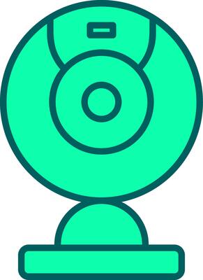 Webcam Icon Design Symbol