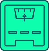 Weight Icon Design Symbol vector