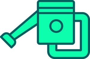 Watering Can Icon Design Symbol vector