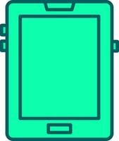 Tablet Icon Design Symbol vector