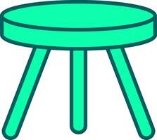 Stool Icon Design Symbol vector