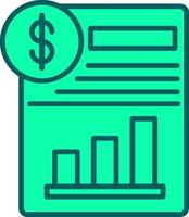 Statement Icon Design Symbol vector