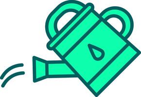 Watering Can Icon Design Symbol vector