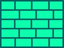 Wall Icon Design Symbol vector