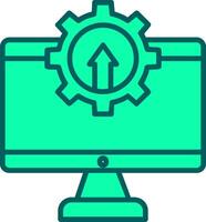 Upgrade Icon Design Symbol vector