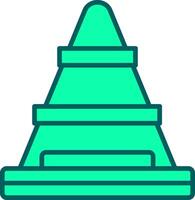 Traffic Cone Icon Design Symbol vector
