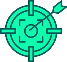 Target Icon Design Symbol vector