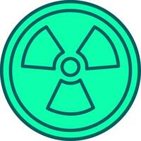 Nuclear Icon Design Symbol vector