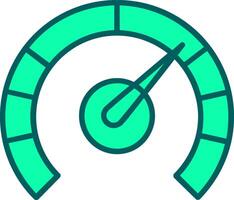 Speed Test Icon Design Symbol vector
