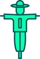 Scarecrow Icon Design Symbol vector