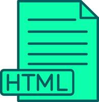 HTML Icon Design Symbol vector