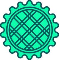 Pie Icon Design Symbol vector