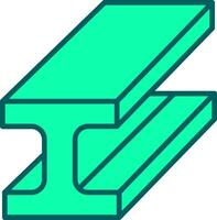 Steel Icon Design Symbol vector