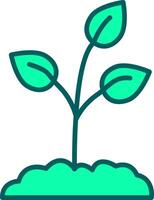 Sprout Icon Design Symbol vector