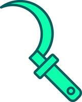 Sickle Icon Design Symbol vector
