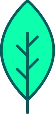 Leaf Icon Design Symbol