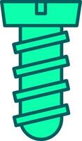 Screw Icon Design Symbol vector