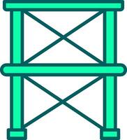 Scaffolding Icon Design Symbol vector