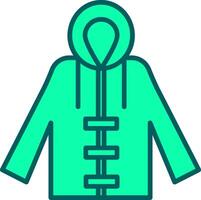 Raincoat Icon Design Symbol vector