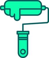 Paint Roller Icon Design Symbol vector