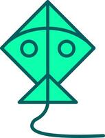Kite Icon Design Symbol vector