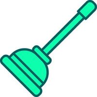 Plunger Icon Design Symbol vector