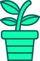 Plant Pot Icon Design Symbol vector