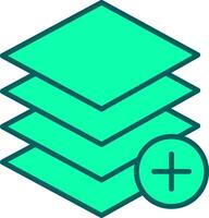 Layers Icon Design Symbol vector