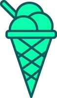 Ice Cream Icon Design Symbol vector