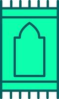 Sajadah Icon Design Symbol vector