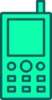 Mobile Phone Icon Design Symbol vector