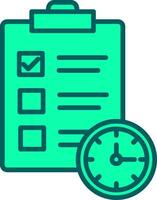 Planning Icon Design Symbol vector