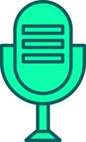 Microphone Icon Design Symbol vector