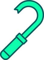 Pry Bar Icon Design Symbol vector