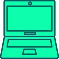 Laptop Icon Design Symbol vector