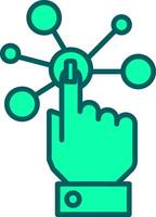 Interaction Icon Design Symbol vector