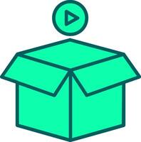 Package Icon Design Symbol vector