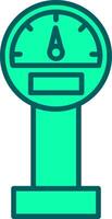 Meter Icon Design Symbol vector