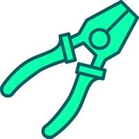 Pliers Icon Design Symbol vector