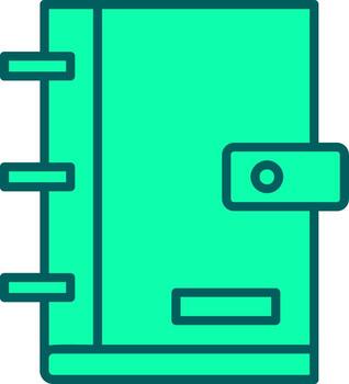 Notebook Icon Design Symbol vector