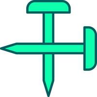 Nails Icon Design Symbol vector