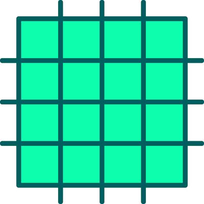 Grid Icon Design Symbol