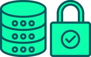 Database Icon Design Symbol vector