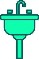 Sink Icon Design Symbol vector