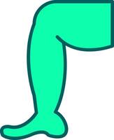 Leg Icon Design Symbol vector