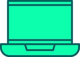 Laptop Icon Design Symbol vector