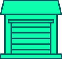 Garage Icon Design Symbol vector