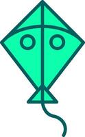 Kite Icon Design Symbol vector
