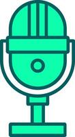 Microphone Icon Design Symbol vector