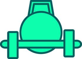 Gym Icon Design Symbol vector